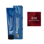 Eazicolor Permanent Hair Colour 8.66 Light Vivid Red Blonde 60 Ml