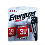 Energizer Max Cell Aaa 1.5V 4Pcs