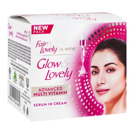 Fair & Lovely Is Now Glow & Lovely Advanced Multi Vitamin Serum In Cream 65Ml