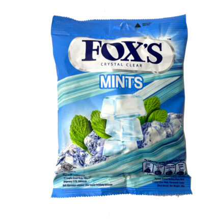 Foxs Crystal Clear Mints Candy 90G