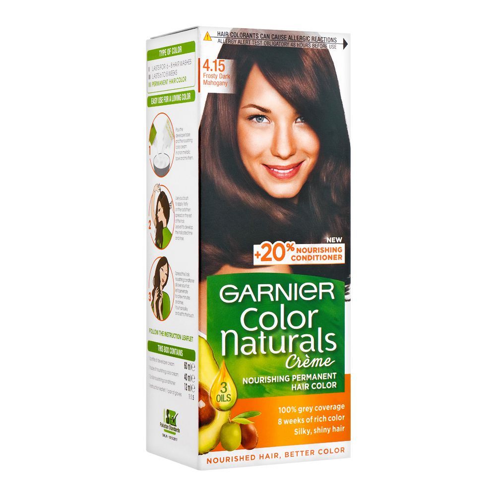 Garnier Color Natural Hair Color 4.15 Garnier Color Natural Hair Color 4.15