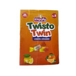 Giggly Twisto Twin Lemon+Orange Box 50 Pcs