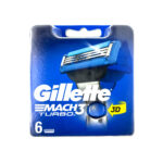 Gillette Mach 3 Turbo Blades 6Pcs