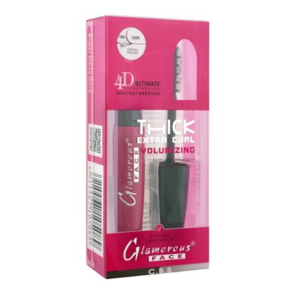 Glamorous Face 4D Thick Extra Curl Volumizing Mascara Gf7860