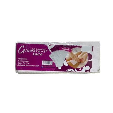 Glamorous Face Wax Cotton Strip Small 50-Pack 6924
