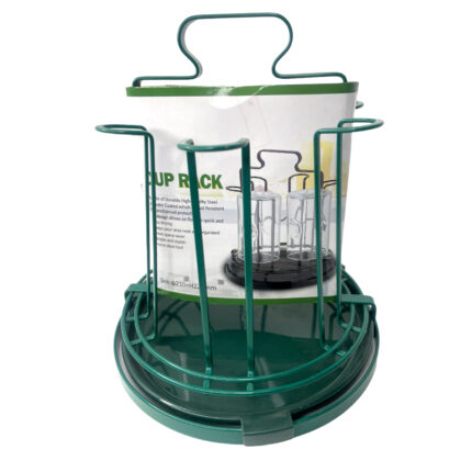 Glass Stand Steel 6 Portion (Ae-1574A)