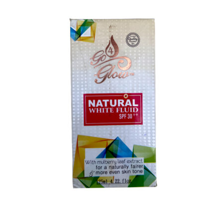 Go4 Glow Natural White Fluid Spf 30++ 125Ml