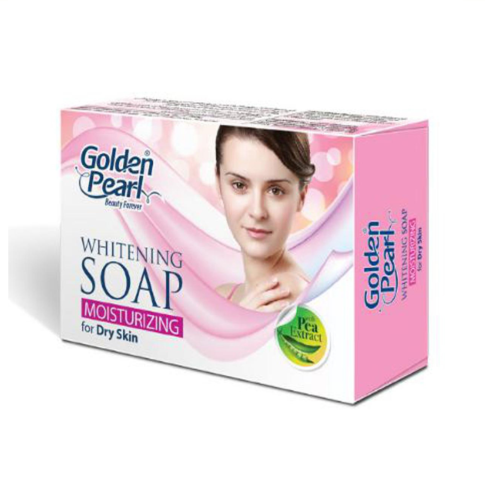 Golden Pearl Whitening Soap For Dry Skin 100G Golden Pearl Whitening Soap For Dry Skin 100G
