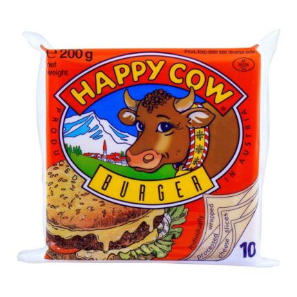 Happy Cow Burger Slice Cheese 200G