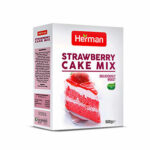 Herman Strawberry Cake Mix 500G