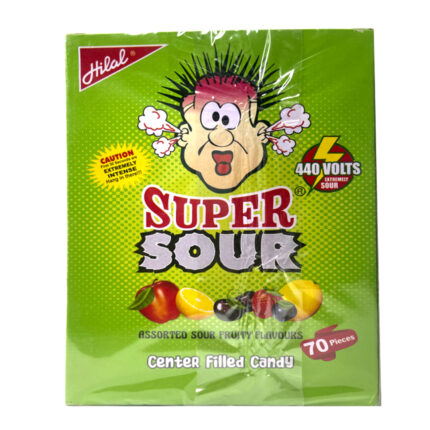 Hilal Super Sour Candy Box 70P
