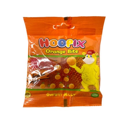 Hoopix Gelatin Free Orange Bite Jelly 30G