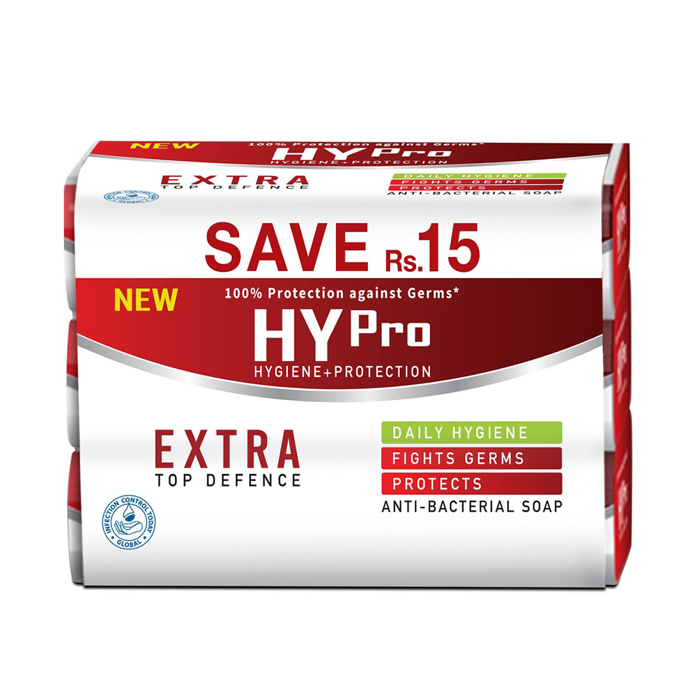 Hypro Soap Extra Top Defence Red 120G X 3 Hypro Soap Extra Top Defence Red 120G X 3