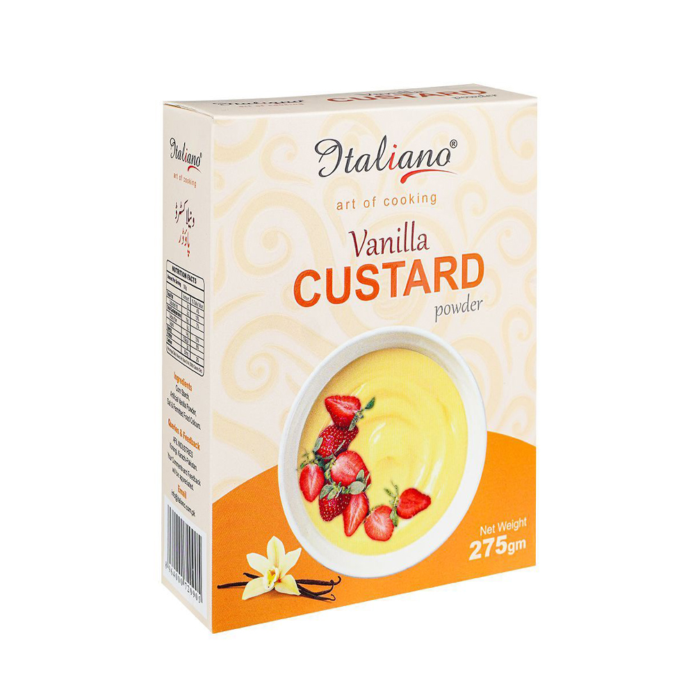 Italiano Vanilla Custard Powder 275G Italiano Vanilla Custard Powder 275G