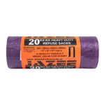 Jazee Trash Bin Bags 15X22x32 Inches No20