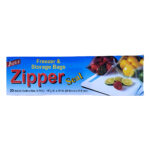 Jazee Zipper Storage Bag 20 Bags