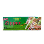 Jazee Zipper Storage Bag 6X5 Inches 50 Bags