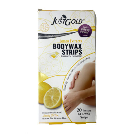 Just Gold Lemon Body Wax Strips 20Pcs