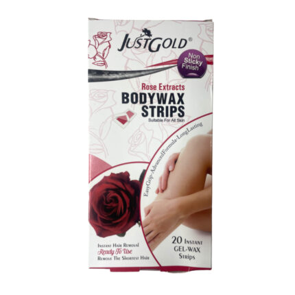 Just Gold Rose Body Wax Strips 20Pcs