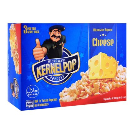 Kernelpop Popcorn Cheese 3 Packs X 90G