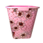King Dust Bin Square Large Pink (0086)