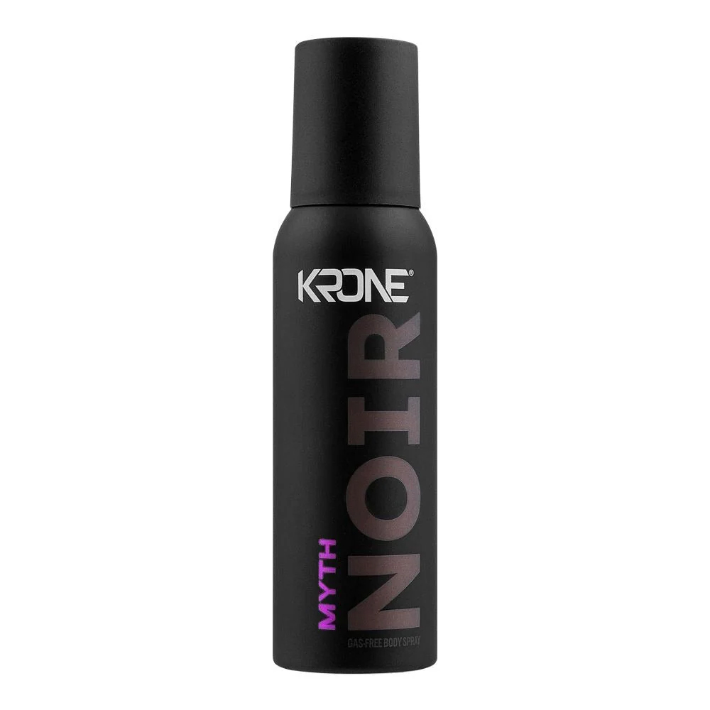 Krone Myth Noir Gas Free Body Spray 120Ml Krone Myth Noir Gas Free Body Spray 120Ml