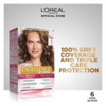 L`Oreal Paris Excellence Creme Hair Colour Dark Blonde 6