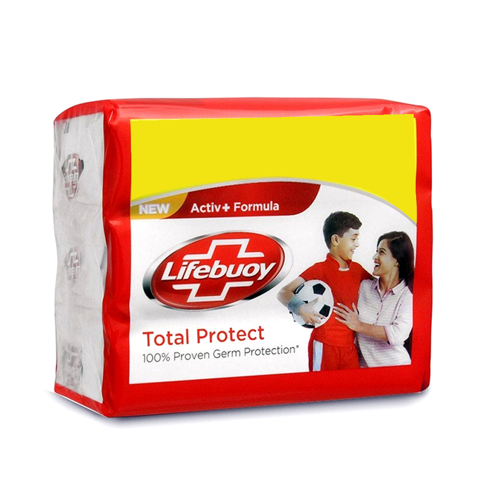 Lifebuoy Soap Total Protect 128Gx3 Lifebuoy Soap Total Protect 128Gx3