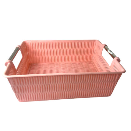 Limon Fruit Basket Plastic With Steel Handle Medium