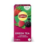 Lipton Green Tea Luscious Mixed Berries Tea Bag 25-Pack