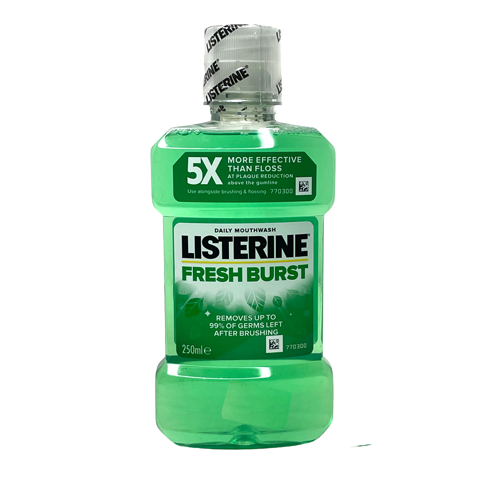 Listerine Fresh Brust Mouthwash 250Ml Listerine Fresh Brust Mouthwash 250Ml