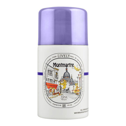 Lively Body Spray Montmartre For Men 250Ml