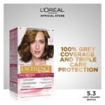 Loreal Excllence Creme Hair Colour Light Golden Brown 5.3