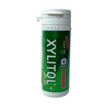 Lotte Xylitol Rasa Jeruk Nipis Mint Bubble Bottle 25G