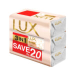 Lux Velvet Glow 3-Pack Soap Trio Pack Jasmin & Vitamin E 110G
