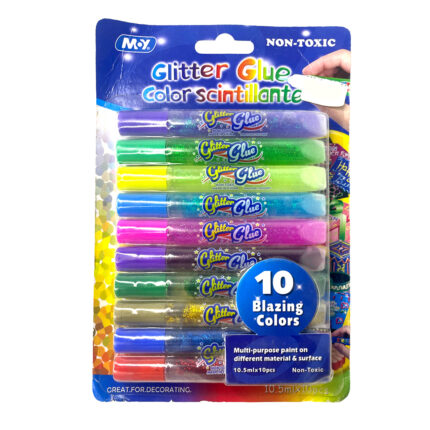 M.Y Glitter Glue Color Scintillante 10Pcs