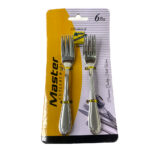 Master Cutlery Fruit Fork Set 6Pcs Chef