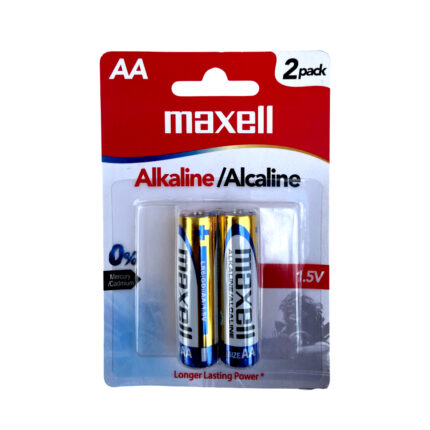 Maxell Alkaline Cell Aa 1.5V 2Pcs