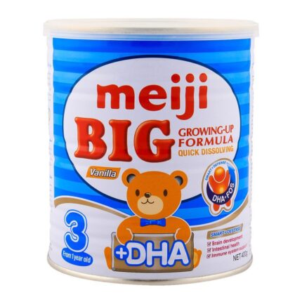 Meiji Big Vanilla Gowing-Up Formula Stage 3 400Gm