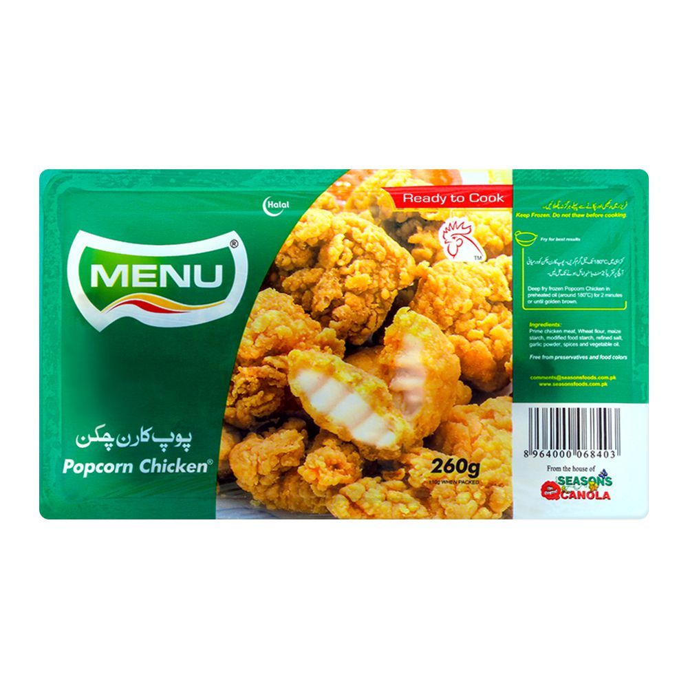 Menu Popcorn Chicken 260G Menu Popcorn Chicken 260G