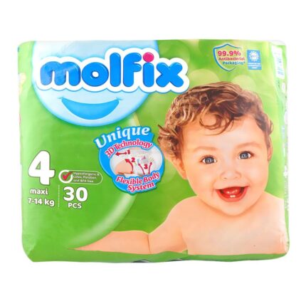 Molfix Diaper 4 Maxi 7-14 Kg 25-Pack