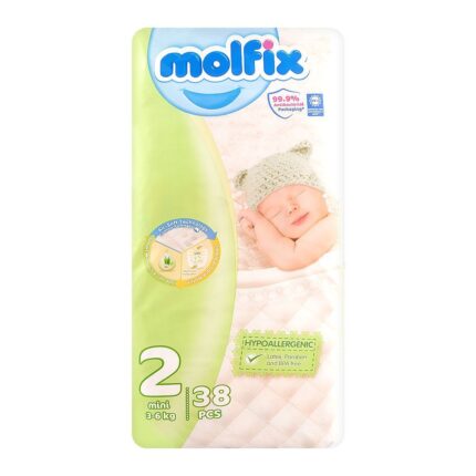 Molfix Diaper 2 Mini 3-6 Kg 38-Pack