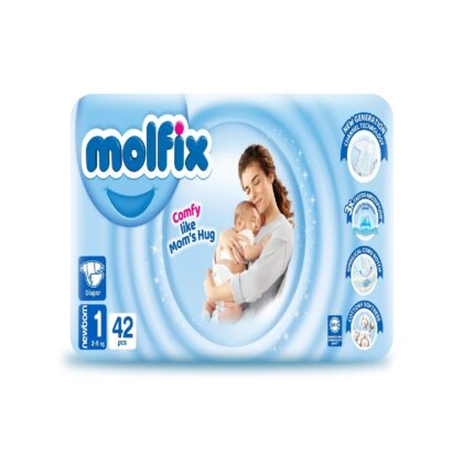 Molfix Diaper Newborn 2-5Kg No.1 42Pcs