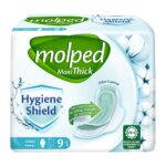 Molped Maxi Thick Hygiene Shield Pads 9 Long