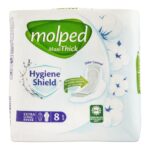 Molped Maxi Thick Hygiene Shield Pads Extra Long 8-Pack