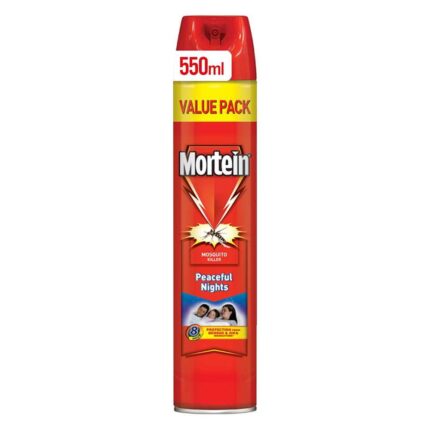 Mortein Peaceful Nights Mosquito Killer Spray Value Pack 550Ml