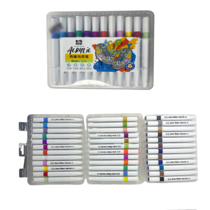 Ms Water Based Acrylic 36 Colors (868)