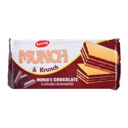 Munch & Krunch Chocolate Wafer 75G