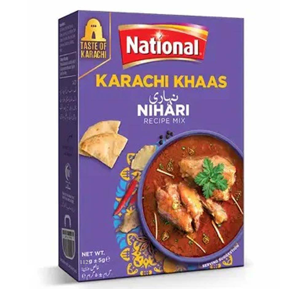 National Karachi Khaas Nihari Recipe Mix 112G National Karachi Khaas Nihari Recipe Mix 112G