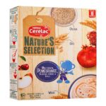 Nestle Cerelac Nature`S Selection Cereal Multigrain Pomegranate Cherries & Apples 175G